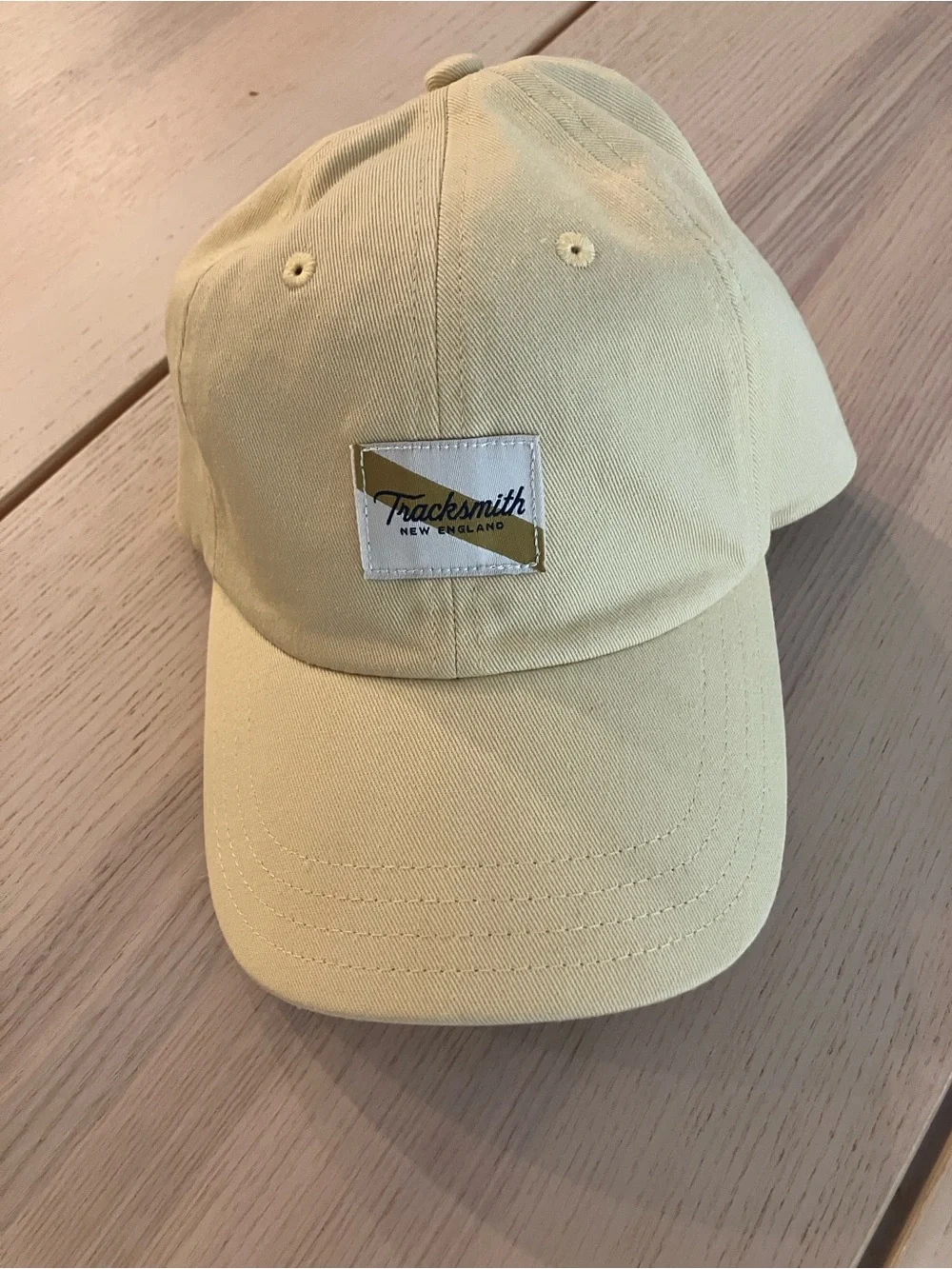 Tracksmith Pale Yellow Hat